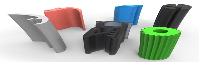 Rubber and silicone